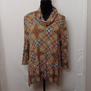 Women's Ruby Rd‎ Paisley Tunic Size Large